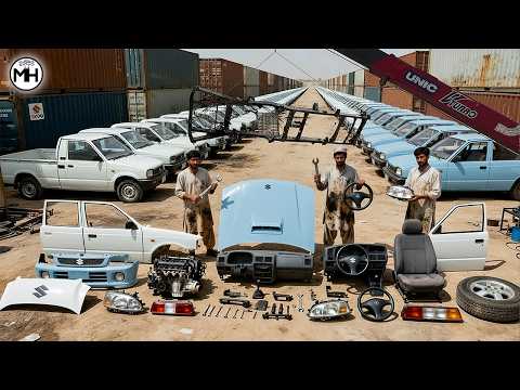 The Hidden Border Industry Turning Broken Trucks & Cars into Working Vehicles