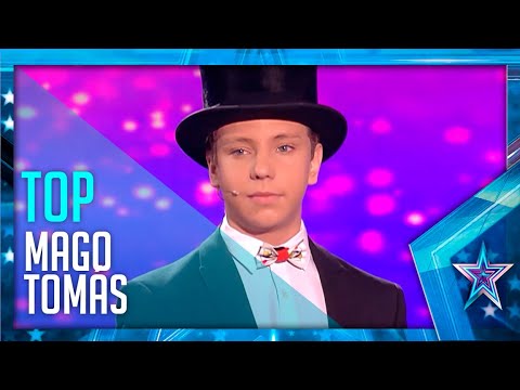 Los ESPECTACULARES TRUCOS del pequeño Mago TOMÁS | Got Talent España