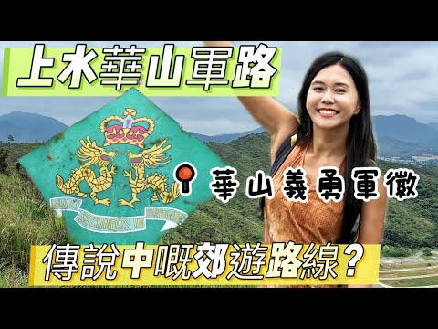 香港行山｜上水華山軍路｜傳說中嘅郊游路線｜港版萬里長城｜華山義勇軍軍徽｜香港行山好去處｜遊人紫￼步