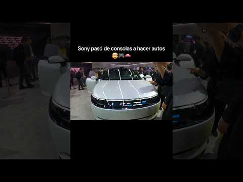 El auto eléctrico de Sony 😮🚗 en CES 2026#CES2026 #Sony #Tech #EV #PrometeoTec