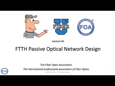 Lecture 65 FTTH Network Design