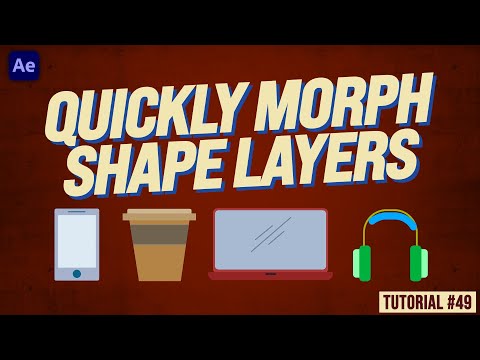 Shape Layer Morphing in After Effects  |Adobe Tutorial