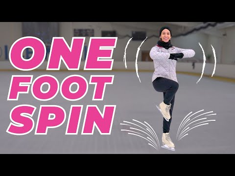 Step-By-Step Guide to Learning a One Foot Spin | Figure Skating