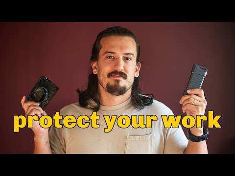 How I Keep My Photo & Video Files Safe | Backup Strategy for Creatives