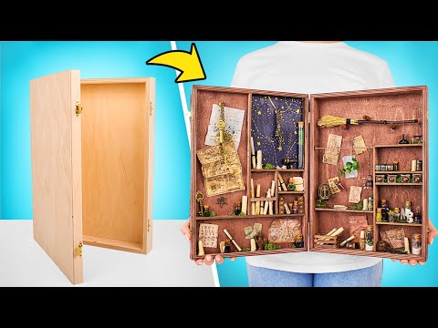 Turning Wooden Box Into Magic Closet!