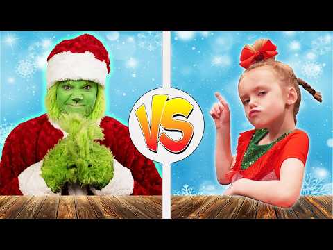 Girl VS Grinch & Baby VS Police Officer! Who Will Win? | Fun Squad