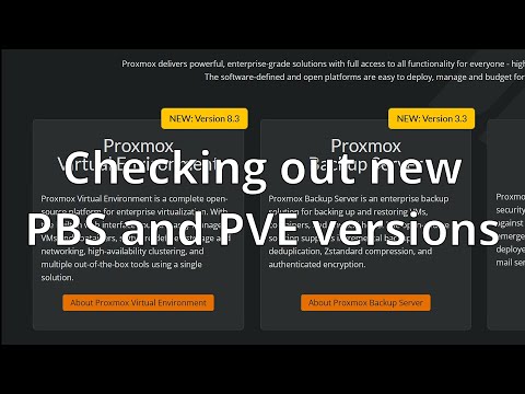 Exploring Proxmox PBS 3.3 &amp; PVE 8.3: Testing Newly Added Features