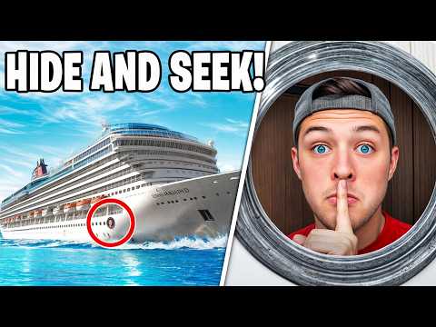HIDE & SEEK on WORLD'S BIGGEST CRUISE SHIP