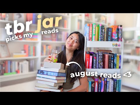 *TBR JAR* chooses my August reads 📚💕👀