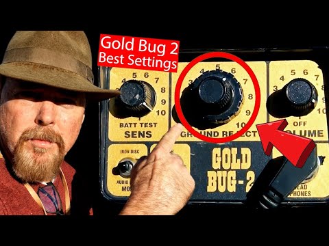Best Settings for the Gold Bug 2 Metal Detector #askjeffwilliams