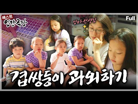[인간극장★] 10만분의 1 확률의 겹쌍둥이!! 남다른 교육관을 가진 엄마 선생님과 아이들의 좌충우돌 과외 수업✍️✏️ ‘겹쌍둥이 과외하기' | KBS 방송