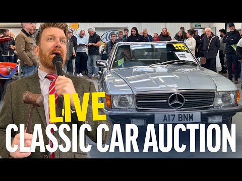 LIVE CLASSIC CAR AUCTION! Day 1 Highlights & Prices (Anglia Car Auctions November 2025)
