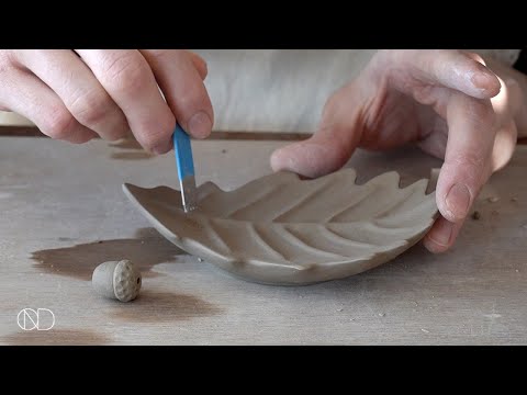도토리 인센스 홀더 만들기 : Making a Pottery Incense Holder [ONDO STUDIO]