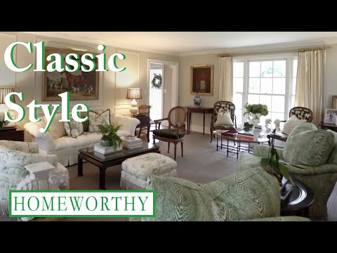 Inside 4 Gorgeous Homes with Classic Style | Traditional interiors, Grand Antiques