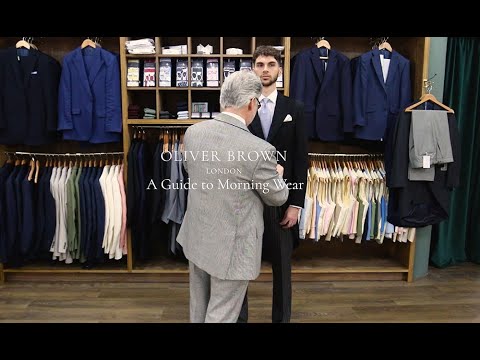A Guide to Morning Wear by Leading Experts Oliver Brown