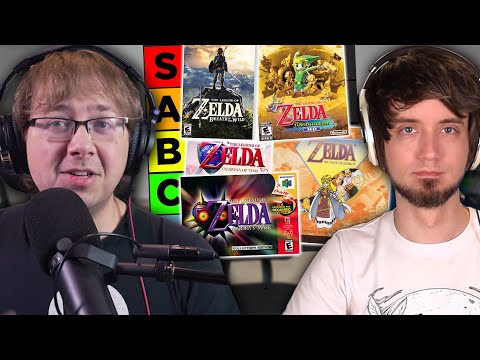 Zelda Games Tier List with PeanutButterGamer
