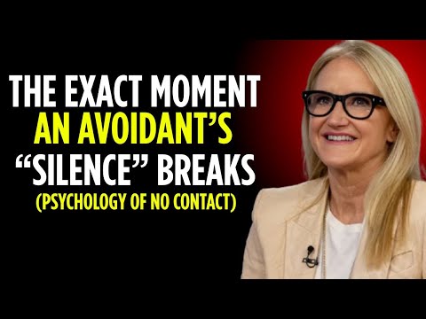 The EXACT Moment an Avoidant's "Silence" Breaks (Psychology of No Contact) | Mel Robbins Speech