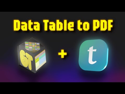 How to Finally Bring Your Tables into Typst PDFs (using {gt})
