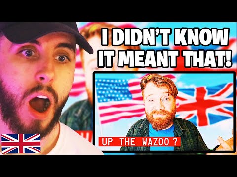 Brit Reacts to AMERICAN Words BRITISH People Don't Understand | American vs British