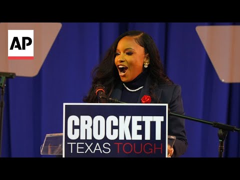 Jasmine Crockett announces Senate bid in Texas and tells Trump 'I'm coming for you'