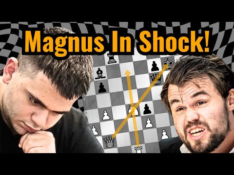 Magnus Carlsen CRUSHED By 20 Year Old's NUCLEAR Sacrifice & Forced Mate In 7!