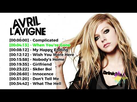🎸 Avril Lavigne Greatest Hits Compilation | Pop Punk Icon Forever 🎤