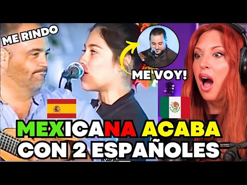Mexican woman defeats two Spanish players in musical ingenuity challenge | Ceci Dover reacts