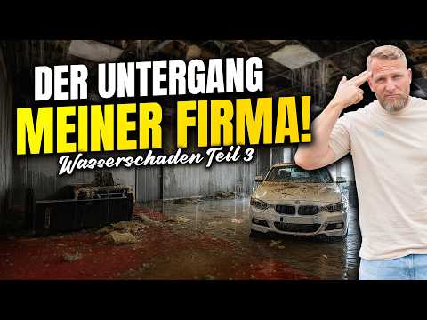 Über NACHT alles VERLOREN? Mein AUTOHAUS wird zum AQUARIUM! Blanke Nerven & GRUNDWASSER von oben?!