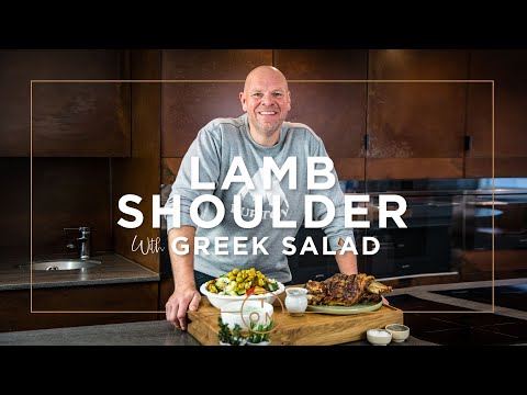 Cooking Healthier with Tom Kerridge: Lamb Shoulder & Greek Salad Recipe