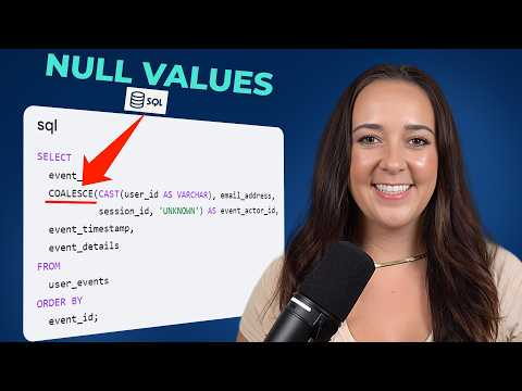 Null Values in SQL - 5 tips in 14 min (IFNULL & COALESCE)