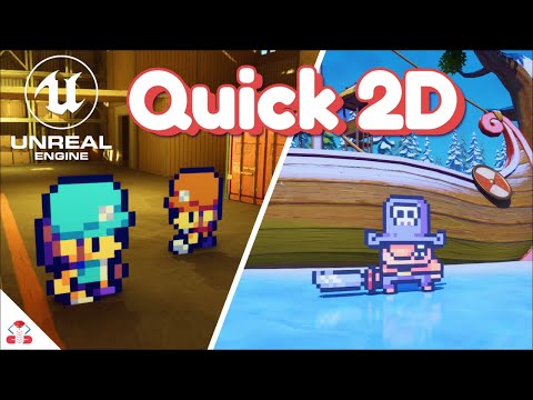 Make 2D Unreal Engine 5 Games in MINUTES!