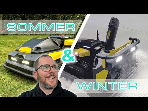 YARBO | Review | The robotic lawnmower that can do EVERYTHING! 🔥 Mower, snow blower, leaf blower