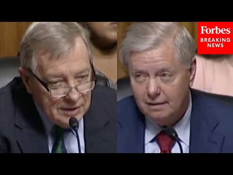 'What The Hell Happened At Our Border': Lindsey Graham Lashes Out At Durbin During Hearing