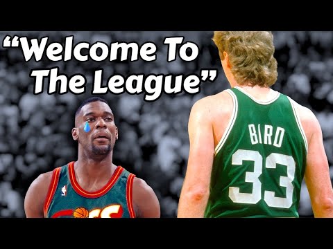 The Best Larry Bird "WELCOME TO THE LEAGUE" Story Ever Told