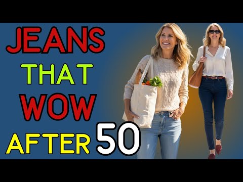 The ONLY 5 Jean Styles That Make Women Over 50 Look Amazing Every Day| 50+ Women's Fashion