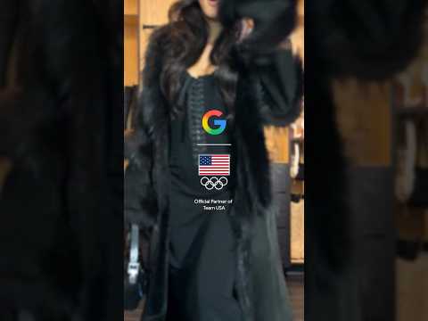 #sponsored outfit inspo from ​@Google  to cheer on TeamUSA on date night w Miguel ! so apres ski!