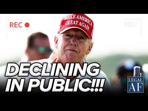 Trump MENTALLY COLLAPSES in PUBLIC as he SUFFERS