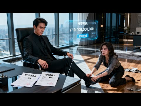 🔥簽下離婚書，啟動神級系統！前妻跪求複合，我反手收購她公司！#短剧 #爽剧 #都市 #系统