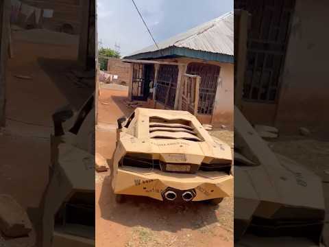 CARDBOARD LAMBORGHINI