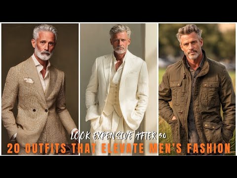20 Outfit Combinations That Make Older Men Look Expensive - men's fashion