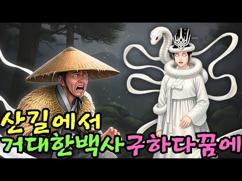 👌잠자기전 듣는 옛날이야기 1시|산길에서 거대한 '백사'를 구하다… 여인이 꿈에서 알려준 장소에서 발견한 놀라운 비밀ㅣ옛날이야기 ㅣ민담 ㅣ오디오북ㅣ전설ㅣ설화 ㅣ야담