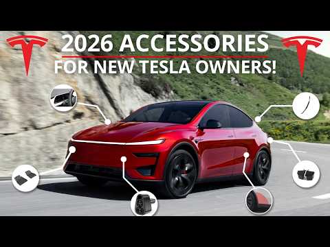 2026 Tesla Model Y Juniper Must Have Accessories | Watch *Before* You Buy! #tesla