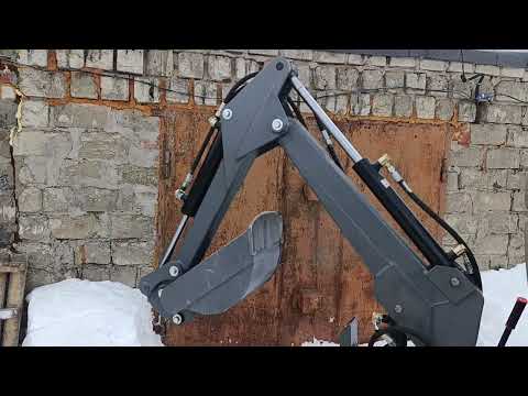 ЭКСКАВАТОР-ПОГРУЗЧИК СВОИМИ РУКАМИ.