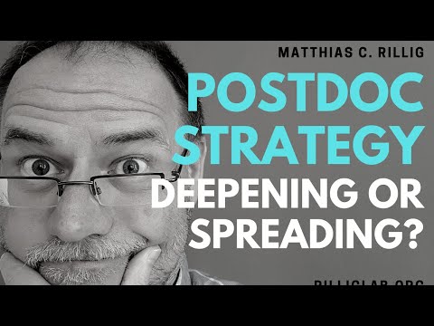 Postdoc strategy: deepening or spreading? #postdoc #research #phdlife #phd