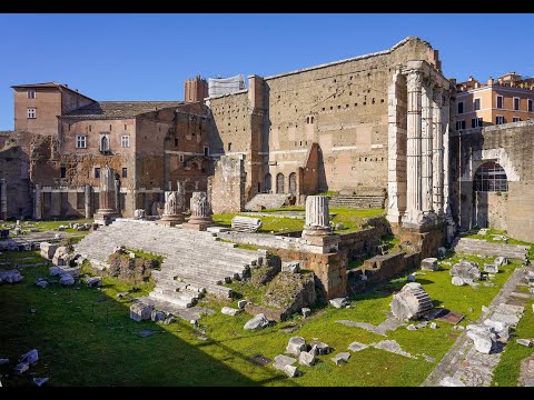 Forum of Augustus 4K walk
