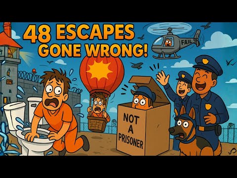 48 Dumbest Prison Escapes in Human History