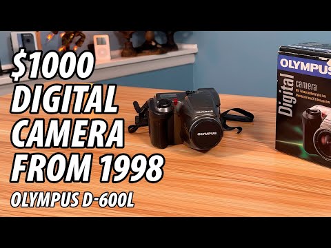 Olympus' $1000 Digital Camera from 1998 - D-600L