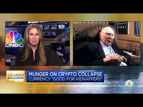 Charlie Munger weighs in on crypto collapse: We do not need currency for kidnappers