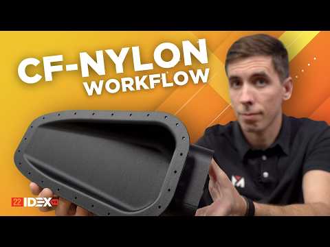 Carbon Fiber Nylon 6 Car Parts: 3D Printing Workflow Tutorial on the 22IDEX