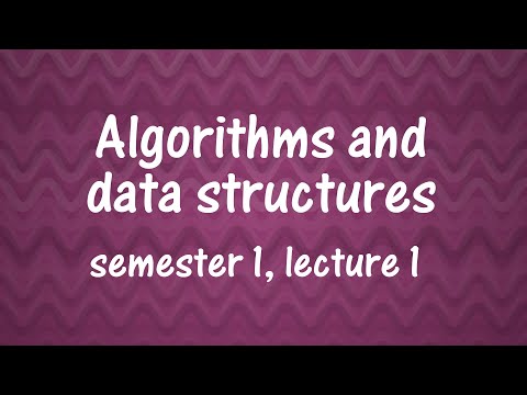 A&DS S01E01. Algorithms. Time complexity. Merge sort.